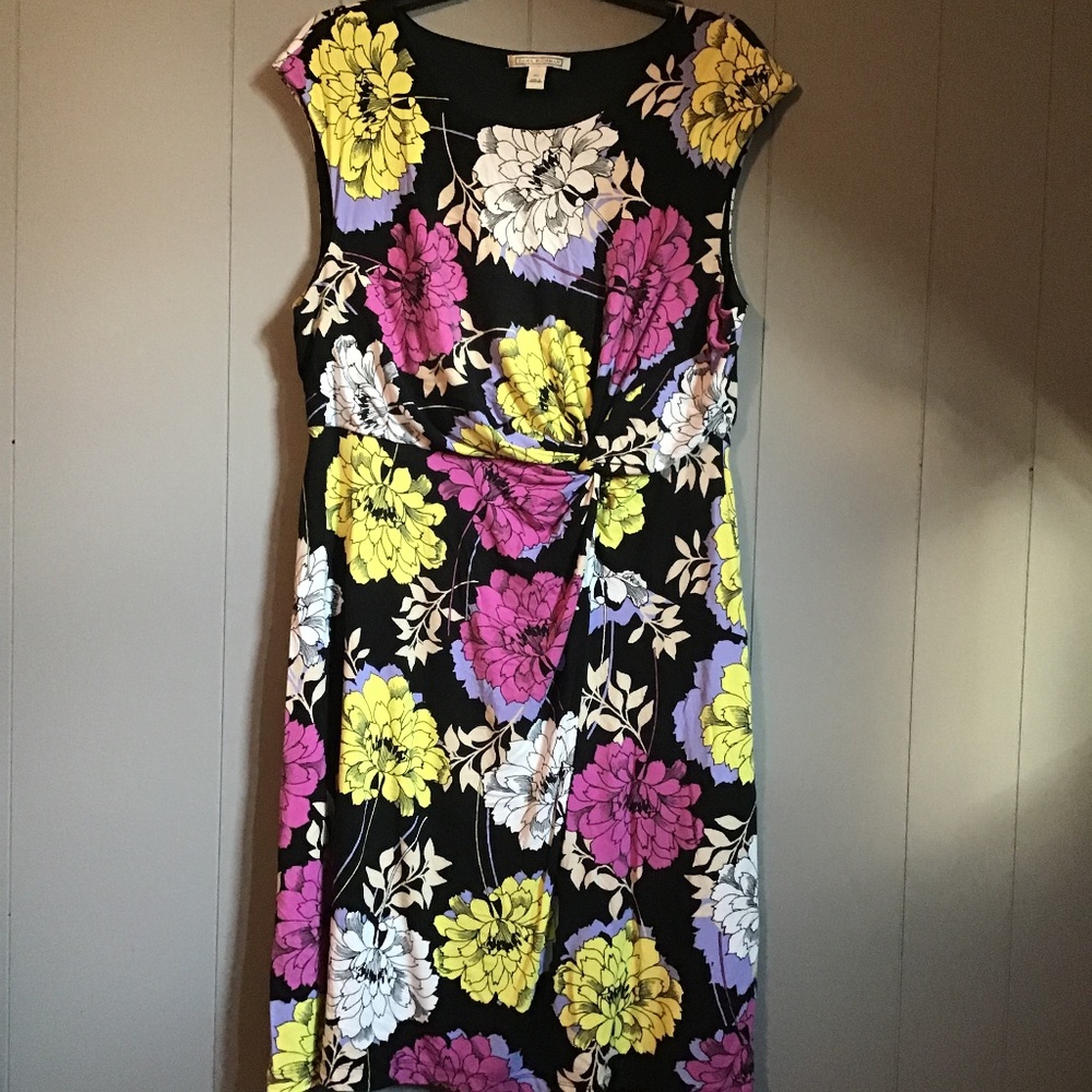Vibrant Floral Dress